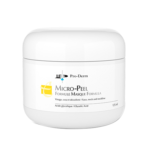 ProDerm Micro-Peel Masque Formula on white background