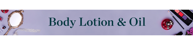 Body Lotion & Oil Banner