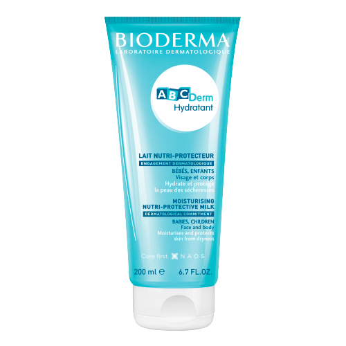 Bioderma ABCDerm Hydratant - Hydrating Face and Body, 200ml/6.8 fl oz