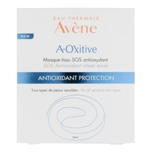 Avene A-OXitive SOS Antioxidant Sheet Mask, 1 sheet