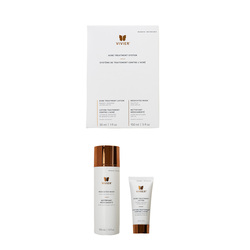 Acne Treatment System on white background