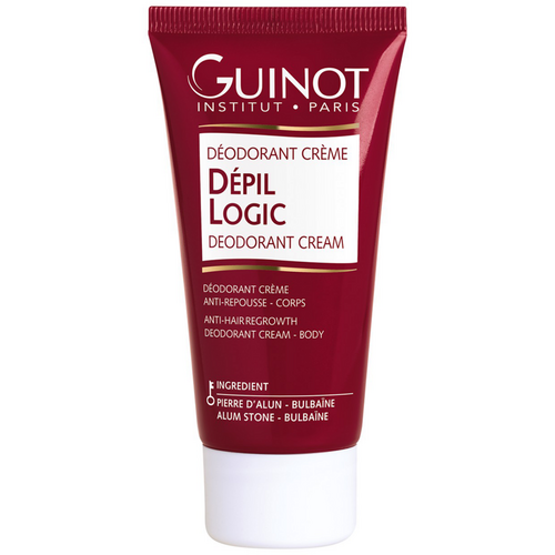 Guinot After Hair Removal Deodorant Cream on white background