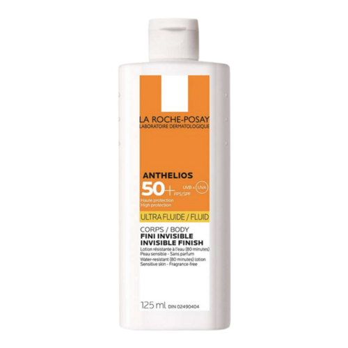 La Roche Posay Anthelios Ultra-Fluid SPF 50+ Body Sunscreen on white background