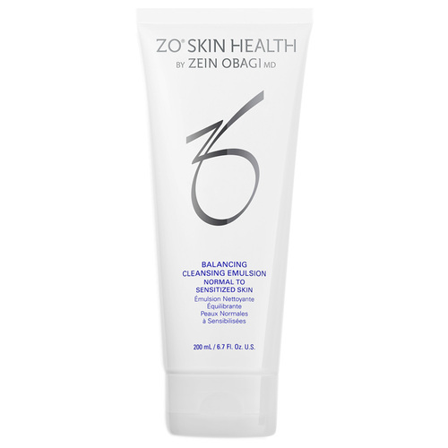ZO Skin Health Balancing Cleansing Emulsion on white background
