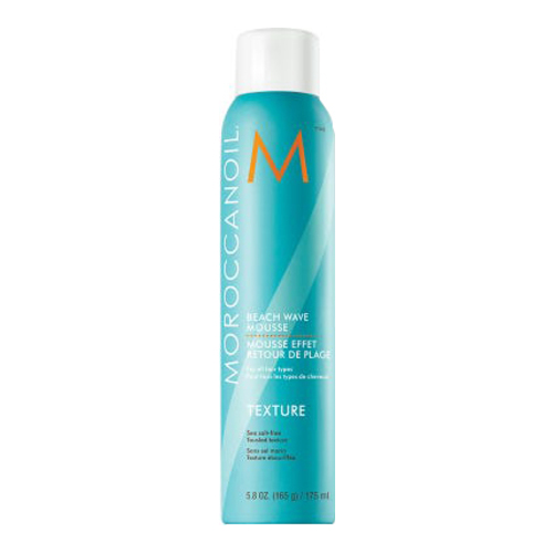 Moroccanoil Beach Wave Mousse on white background