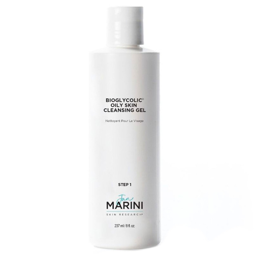 Jan Marini Bioglycolic Oily Skin Cleansing Gel on white background