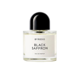 Black Saffron EDP on white background