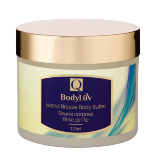 Quannessence Body Butter Cream - Island Breeze on white background