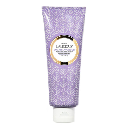 LaLicious Body Butter - Sugar Lavender on white background