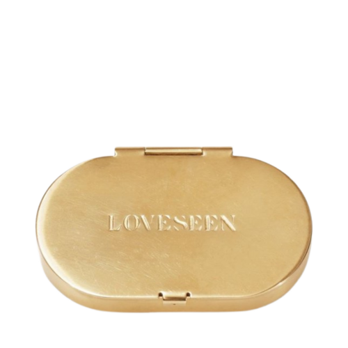 LoveSeen Brass Box - Finish on white background