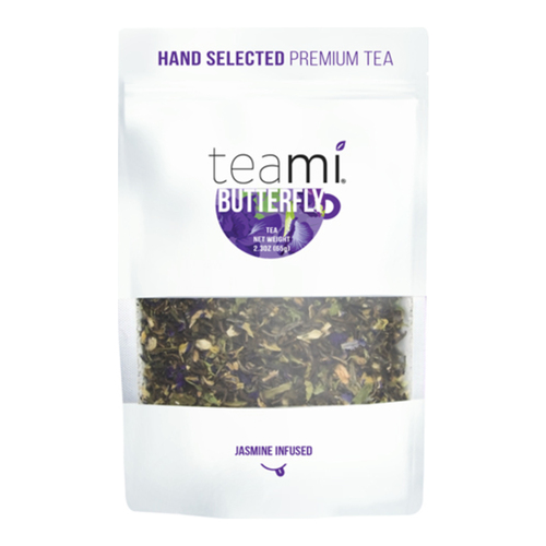 Teami Butterfly Tea Blend on white background