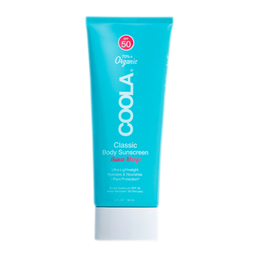 Coola Classic Body Organic Sunscreen Lotion SPF 50 - Fragrance Free on white background