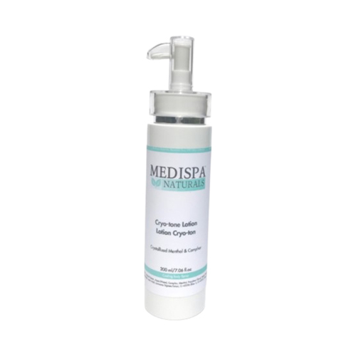 Medispa Naturals Cryo-tone Lotion on white background