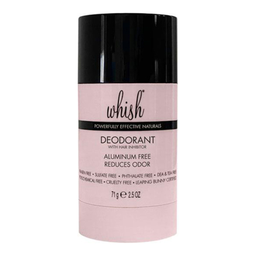 Whish Aluminum Free Deodorant Stick (Helps Moderate Hair Regrowth) on white background