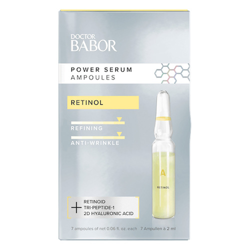 Babor Doctor Babor Retinol (A 0.3%) Power Serum Ampoules on white background