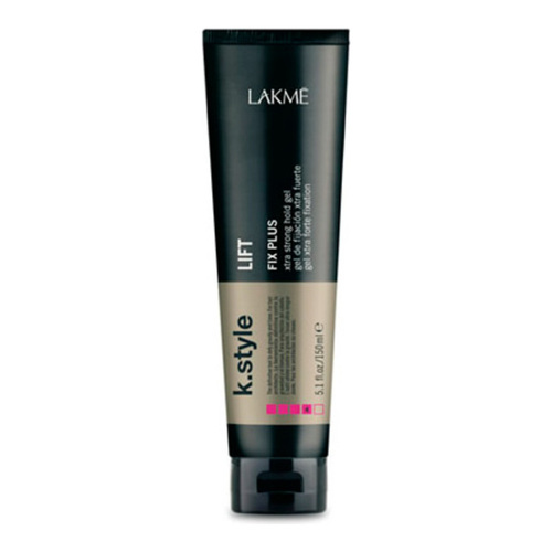 LAKME  Fix Plus Lift Extra Strong Hold Gel on white background
