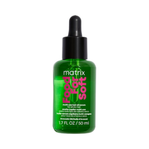 Matrix Food For Soft Multi-Use Hair Oil Serum on white background