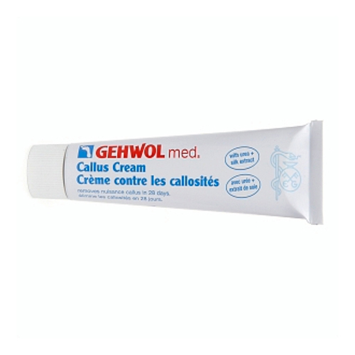 Gehwol Med Callus Cream on white background