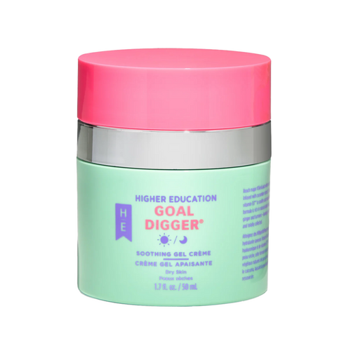 Higher Education Goal Digger Soothing Gel Creme on white background