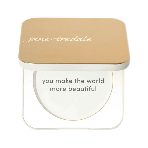 jane iredale Gold Refillable Compact (Empty) on white background
