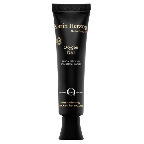 Karin Herzog Hand and Nail Cream Oxygen 0.5% on white background