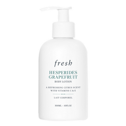 Hesperides Grapefruit Body Lotion on white background