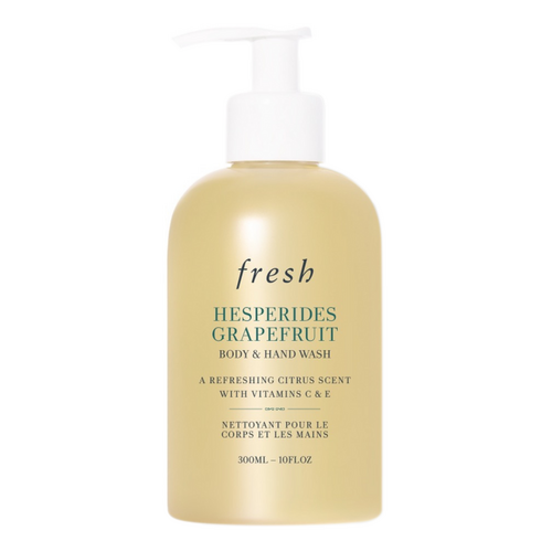 Fresh Hesperides Grapefruit Body and Hand Wash on white background