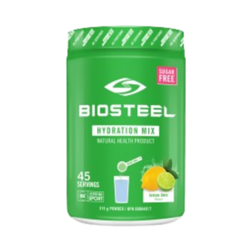 BioSteel Hydration Mix Lemon Lime, 700g/24.69 oz BioSteel Hydration Mix Lemon Lime on white background