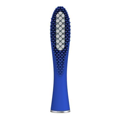 FOREO ISSA Hybrid Replacement Brush Head - Cobalt Blue on white background