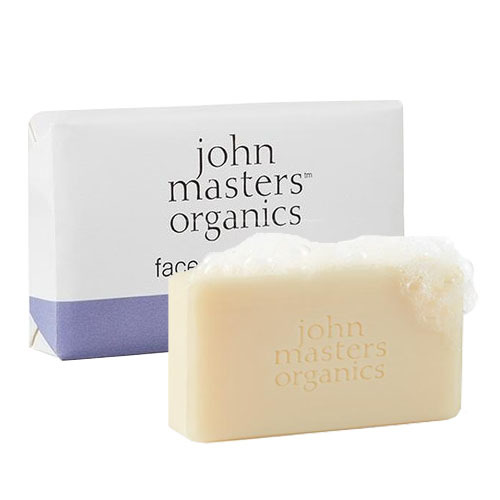 John Masters Organics Lavender, Rose Geranium and Ylang Ylang Soap, 128g/4.5 oz