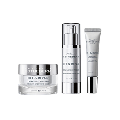 Institut Esthederm Lift and Repair Trio on white background