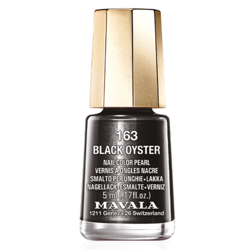 MAVALA Mini Color - 163 Black Oyster, 5ml/0.17 fl oz