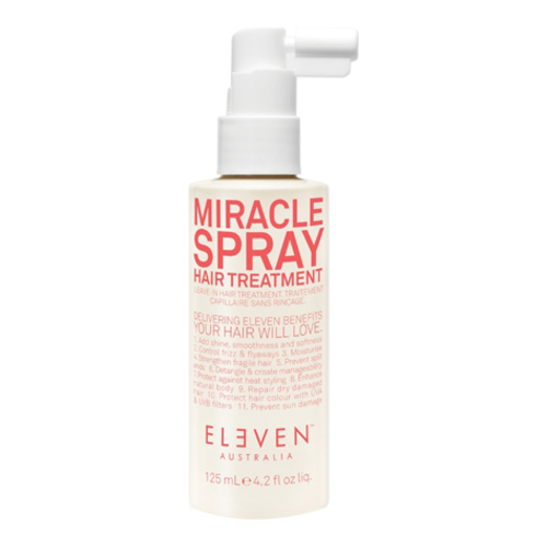Eleven Australia Miracle Spray Hair Treatment on white background