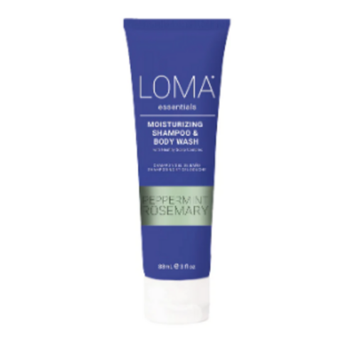 Loma Organics Moisturizing Shampoo and Body Wash, 88ml/2.98 fl oz