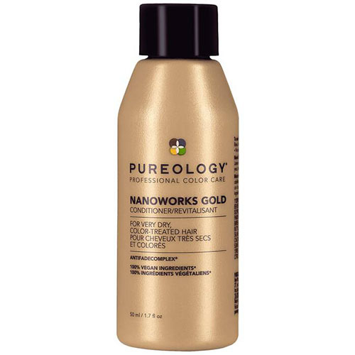 Pureology Nano Works Gold Conditioner on white background