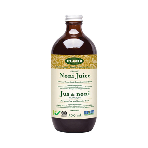 Flora Noni Juice (Fresh Hawaiian), 500ml/16.91 fl oz