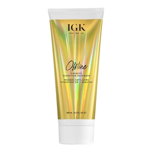 IGK Hair Offline 3-Minute Hydration Hair Mask, 198ml/6.7 fl oz