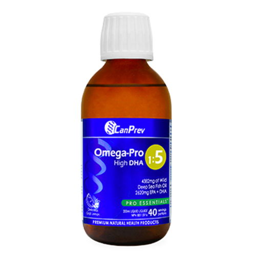 CanPrev Omega-Pro High DHA 1-5 on white background
