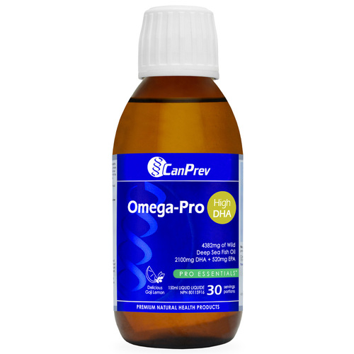 CanPrev Omega-Pro High DHA on white background