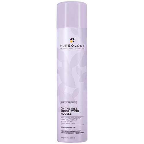 Pureology Style + Protect On the Rise Root-Lifting Mousse on white background
