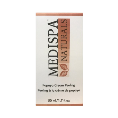 Medispa Naturals Papaya Cream Peeling on white background