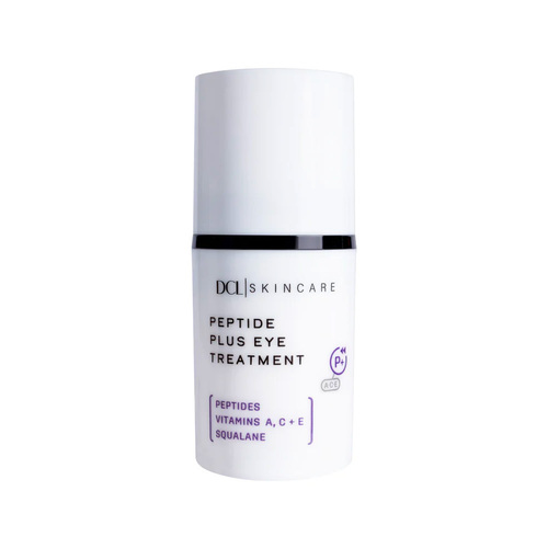 DCL Dermatologic Peptide Plus Eye Treatment on white background
