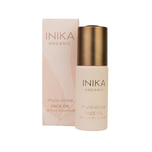 INIKA Organic Phyto-Active Face Oil - Travel Size on white background