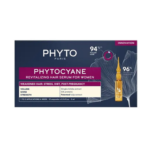 Phyto Phytocyane Revitalizing Serum on white background