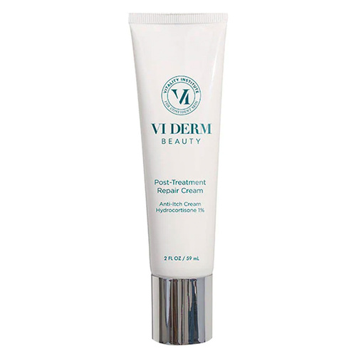 VI Derm Beauty Post Treatment Repair Cream on white background