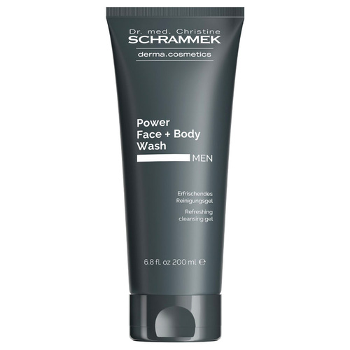 Dr Schrammek Power Face and Body Wash on white background