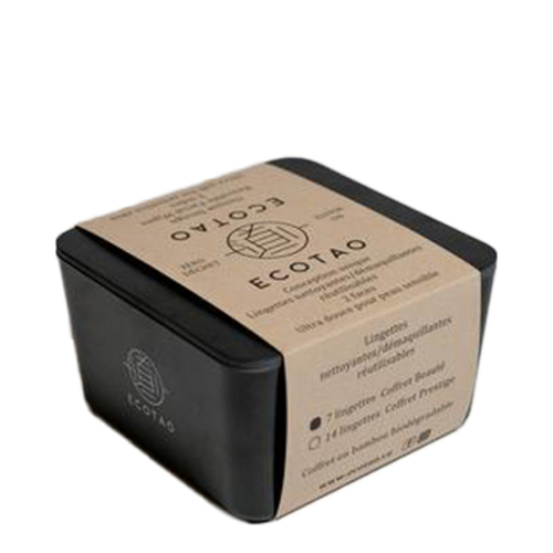 ECOTAO  Prestige Boxed (Caviar Black), 14 wipes