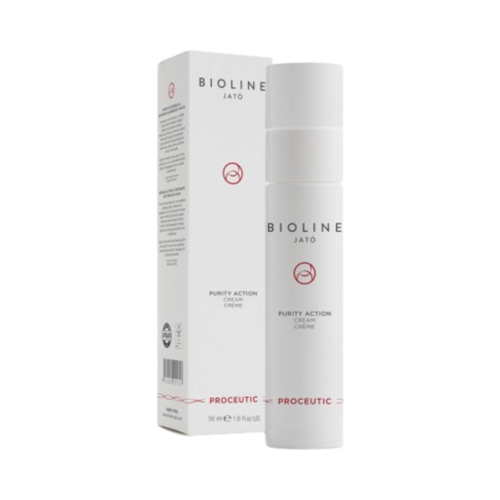 Bioline Purity Action Cream on white background