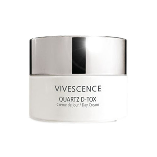 Vivescence Quartz D-Tox Day Cream on white background