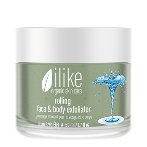 ilike Organics Rolling Face and Body Exfoliator, 50ml/1.7 fl oz